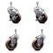 Service Caster 4 Inch High Temp Glass Filled Nylon 10mm Threaded Stem Caster Brakes SCC, 2PK SCC-TS20S414-GFNSHT-M1015-2-TLB-2 - alternate 1